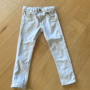 Zara Kids White Slim Jeans (4-5)